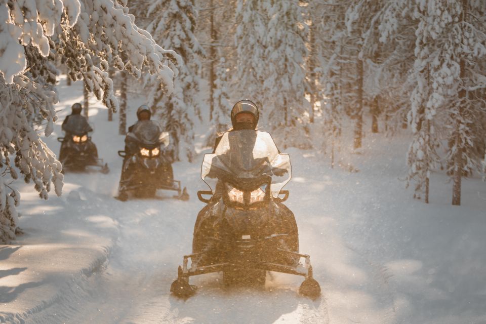 Rovaniemi: Electric Snowmobile Safari Tour With Ice Fishing - Ice Fishing Experience