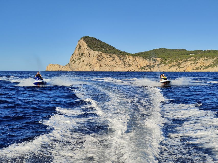 San Antonio: Cala Salada Jet Ski Tour (Price Per Jet Ski) - Inclusions and Restrictions