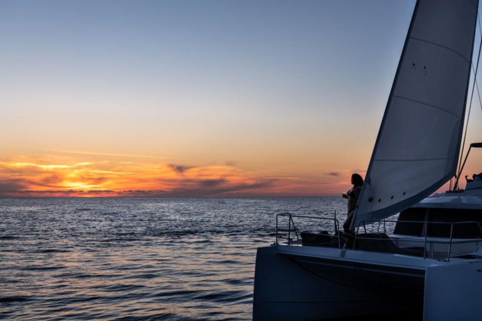 Santorini Catamaran Sunset Skyline Cruise - Onboard Cuisine