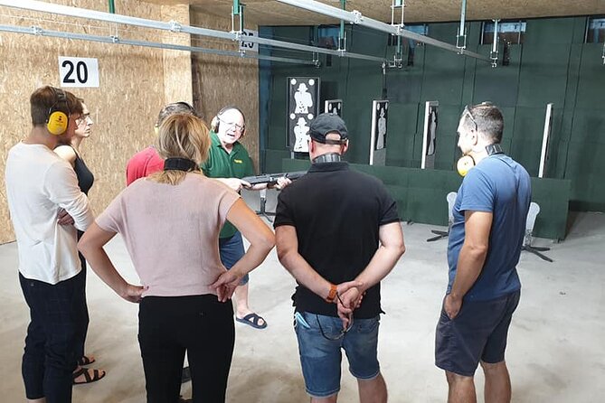 Shooting Range Experience in Gdansk Poland - Firearms and Safety Equipment