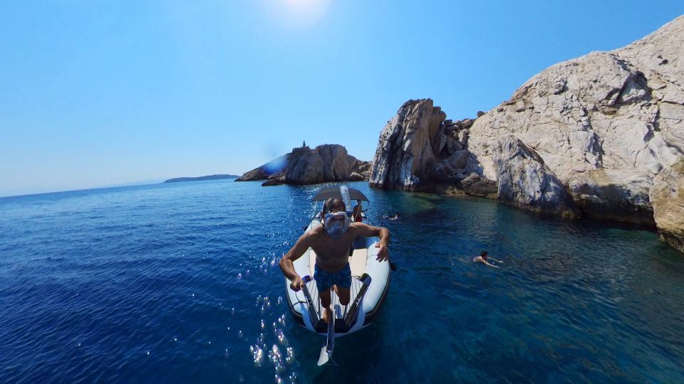 Skiathos: Private Day Cruise With a Speed Boat Around Island - Experience Highlights