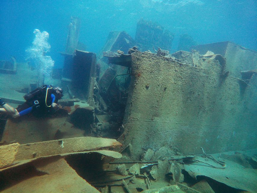 South Crete: Byron Shipwreck Dive With an Instructor - Inclusions