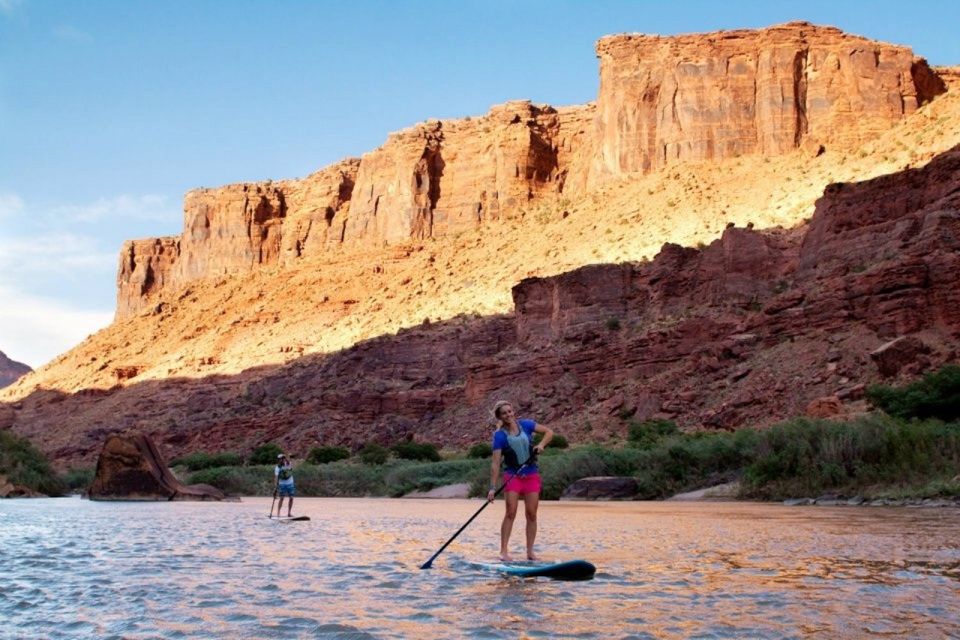 Stand-Up Paddleboard With Small Rapids on the Colorado. - Itinerary