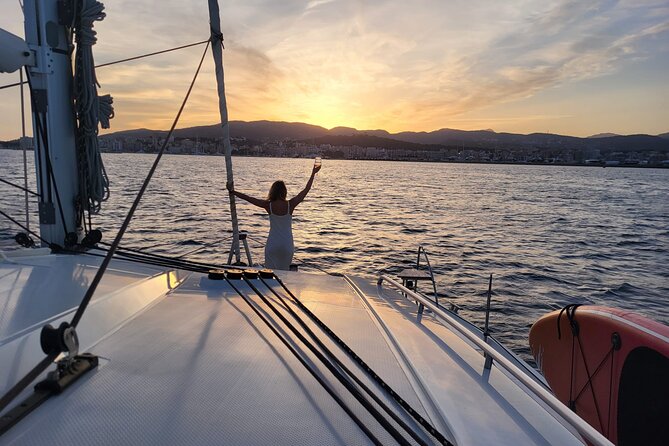 Sunset in Palma Luxury Catamaran Max 12 Pax Sail Free Champagne! - Meeting Point and Pickup