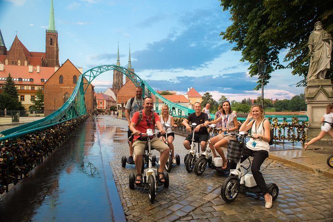 The Grand E-Scooter (3 Wheeler) Tour of Wroclaw - Everyday Tour at 9:30 Am - Inclusions