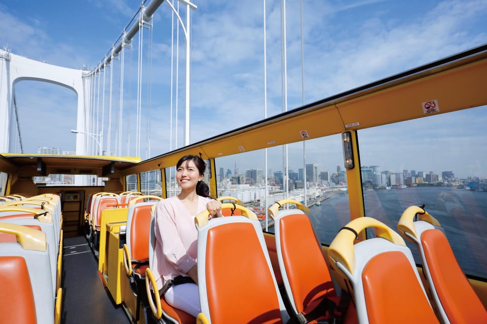 Tokyo: 60MIN Panoramic Open Top Bus Tour With Audio Guide - Inclusions and Restrictions