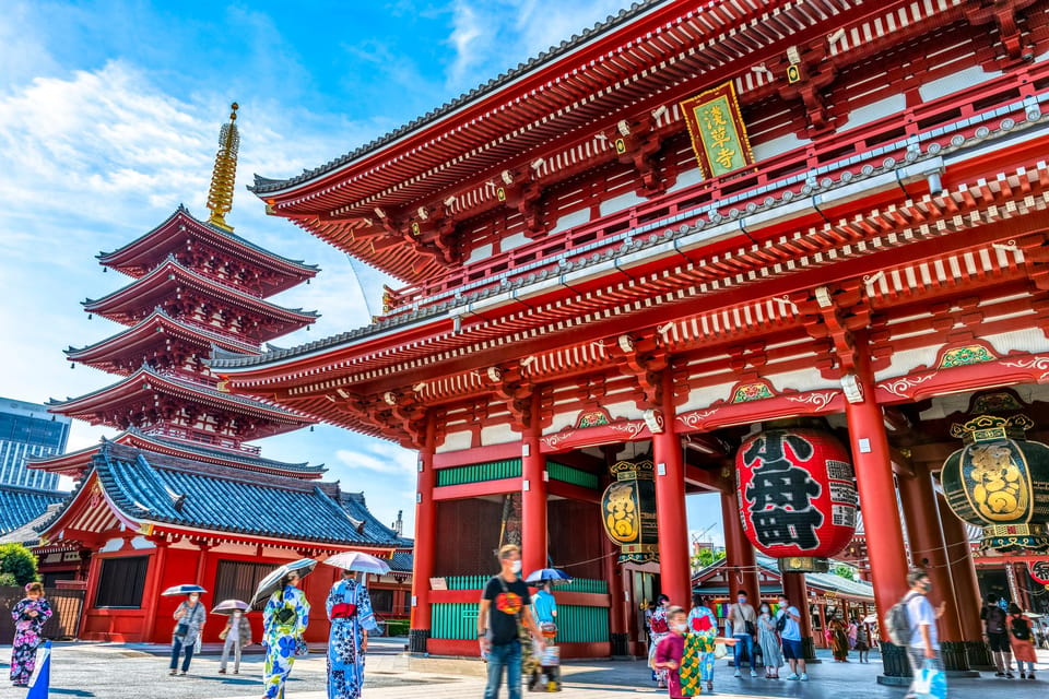 Tokyo : Asakusa Sumida River Walk to Senso-Ji Temple Tour - Itinerary Details