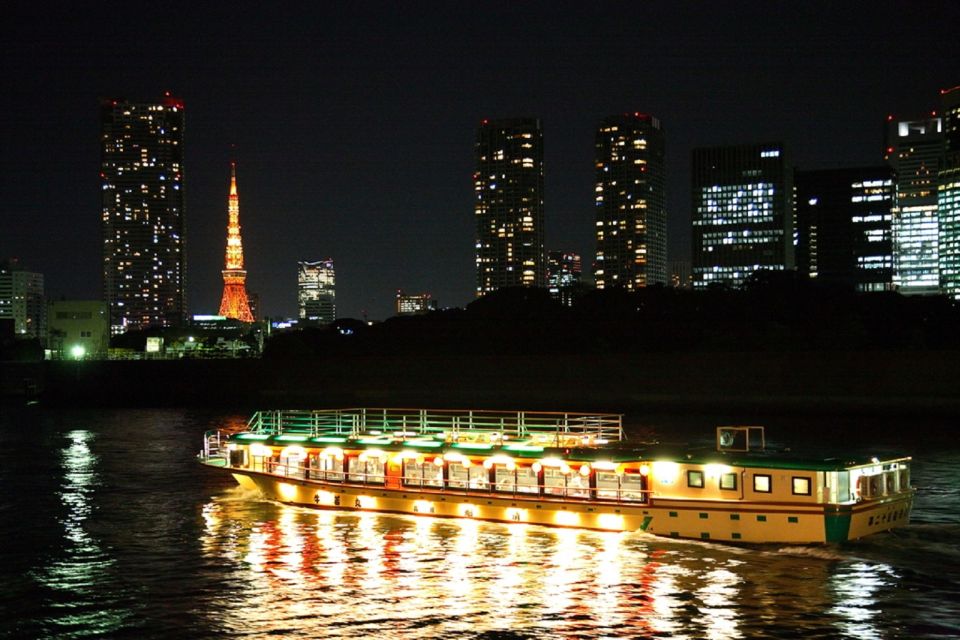 Tokyo Bay: Traditional Japanese Yakatabune Dinner Cruise - Itinerary and Meeting Point