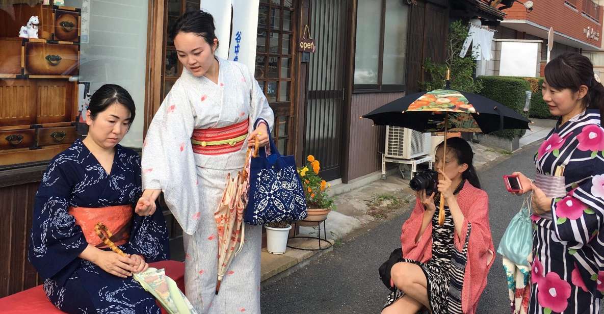 Tokyo: Kimono Dressing, Walking, and Photography Session - Itinerary Details