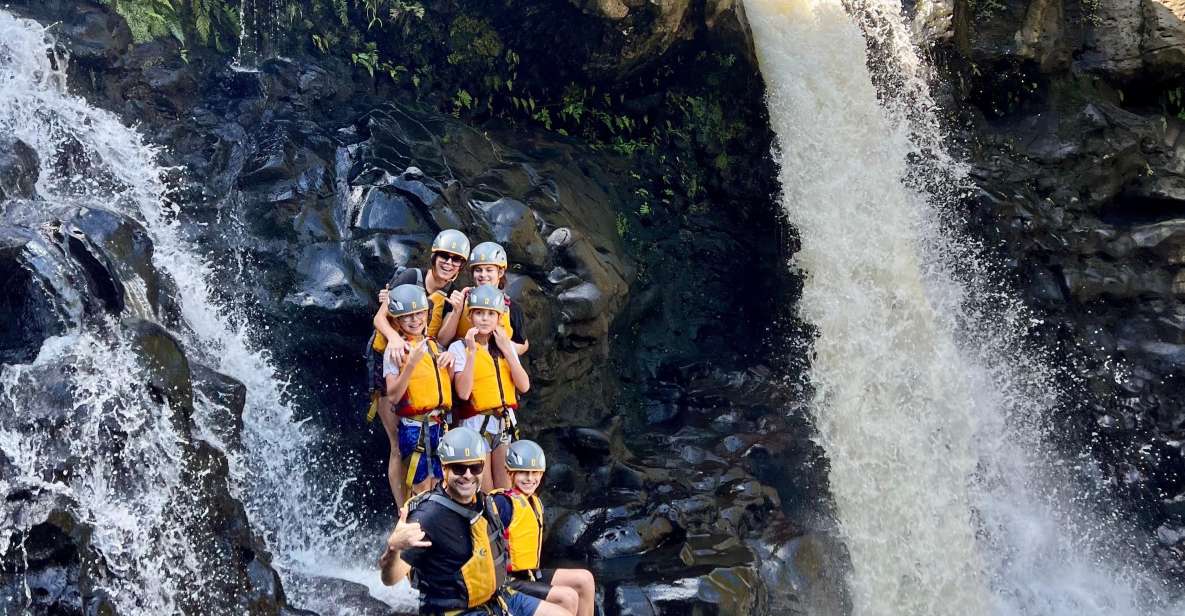 Umauma Triple-Tier Waterfall Rappel and River Tour - Descending the Triple-Tier Waterfalls