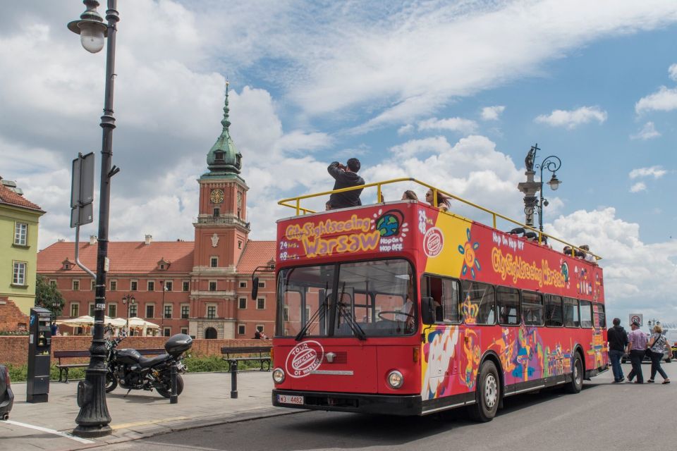 Warsaw: City Sightseeing Hop-On Hop-Off Bus Tour - Bus Routes and Stops