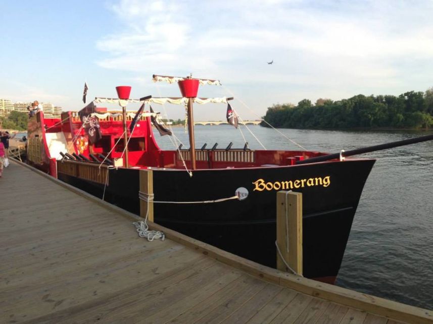 Washington Dc: Pirate Ship Cruise With Open Bar - Included Amenities