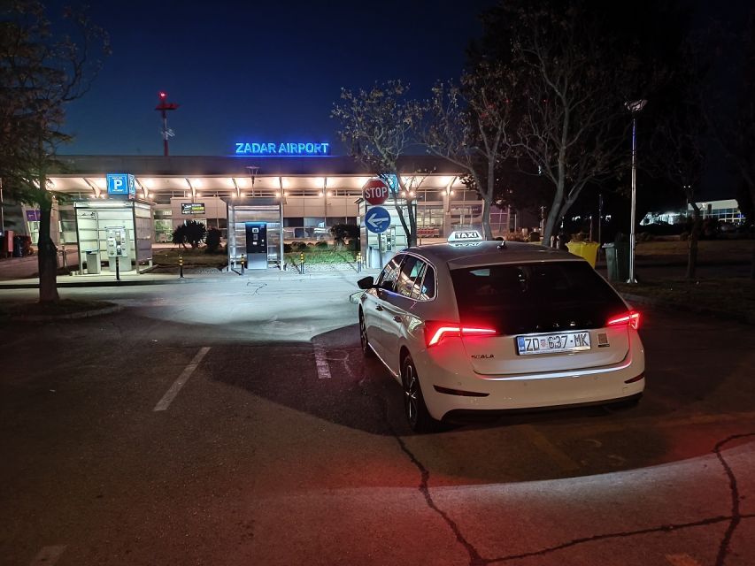 Zadar Airport: Private Transfer To/From Petrcane - Private Transfer Availability