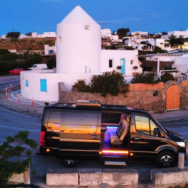 4 Hours Private Mykonos Island Tour by Luxury Minibus - Key Points