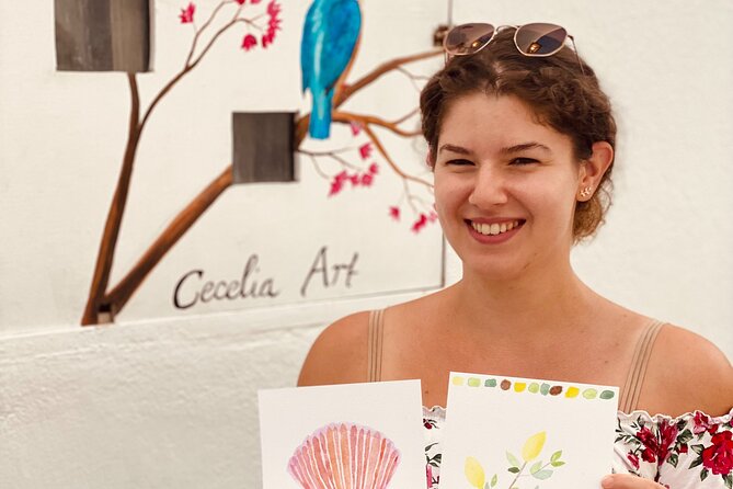 1 Hour Watercolor Workshop in Parikia Paros! - Pricing