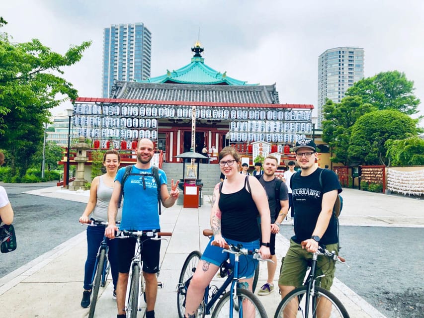 3-Hour Tokyo City Highlights Sunset Bike Tour - Inclusions and Requirements