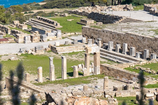 Ancient Kamiros, Kritinia Fort, Embona, and Scenic Mt Profitis Ilias - Embonas Wine Tasting