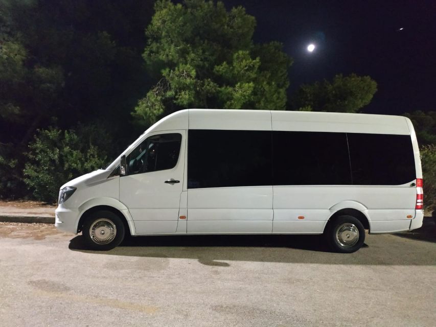 Athens: Private Historical Night Tour in a Minibus - Important Information