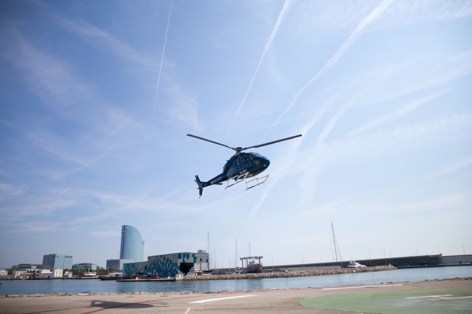 Barcelona: Helicopter Flight Over Barcelonas Coastline - Panoramic Views of Landmarks