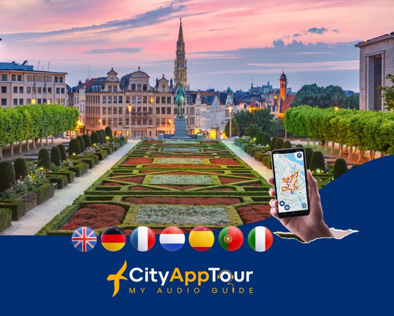 Brussels: Walking Tour With Audio Guide on App - Enjoy Local Drinks