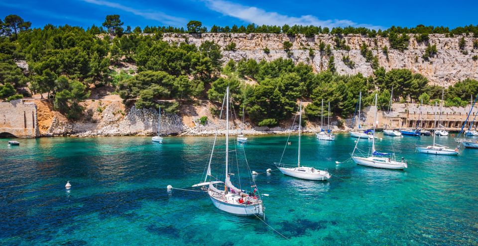 Calanques of Cassis, Aix-en-Provence & Wine Tasting Day Tour - Boat Cruise Details