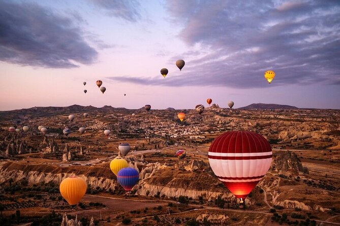 Cappadocia Hot Air Balloon Flight Over The Fairy Chimneys - Champagne Toast Celebration