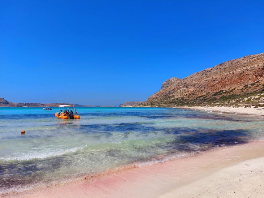 Chania Pink Sand Beaches Private Tour: Elafonisi & Falasarna - Pickup Location and Duration