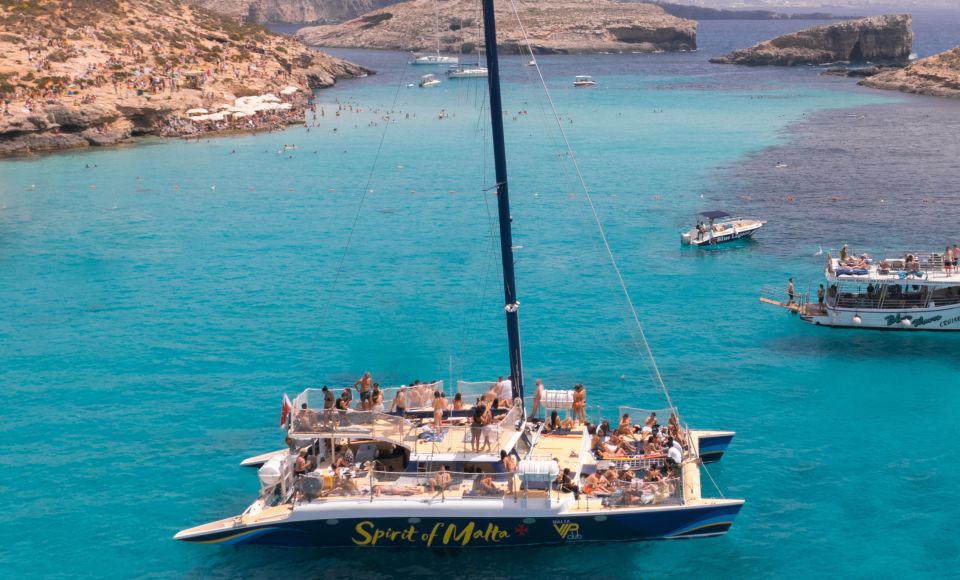 Comino: Blue Lagoon Catamaran Cruise With Lunch and Open Bar - Open Bar Inclusions