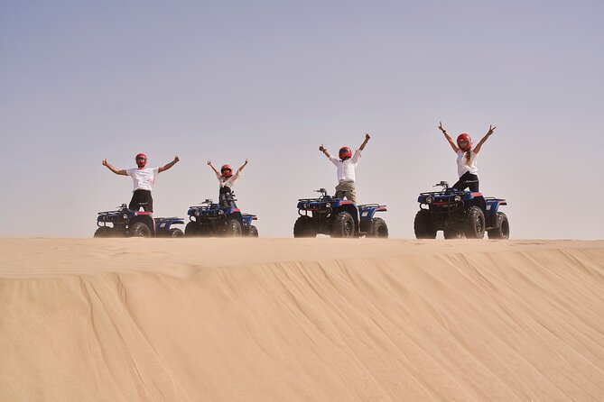 Doha: Quadbike, Dune Bashing, Camel Ride, Inland Sea Visit - Traveler Information