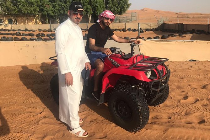 Dubai Desert Safari and 30MINS Quad Bike Ride With Buffet Dinner - Sunset Photography Opportunities