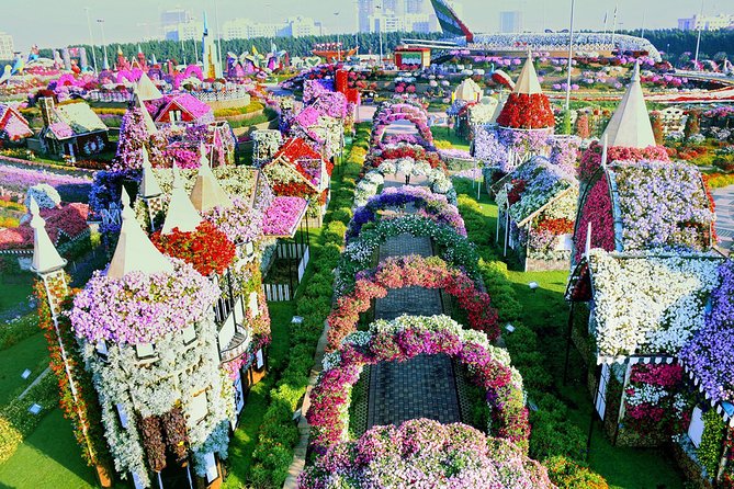 Dubai Miracle Garden and Global Village Shopping Tour - Inclusions and Exclusions