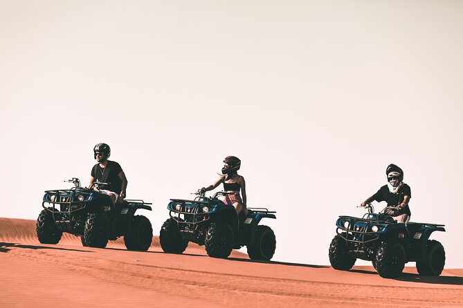 Dubai Red Dunes Desert Safari, Sandsurf, Camel & Quad Bike Option - Cancellation and Refund Policy