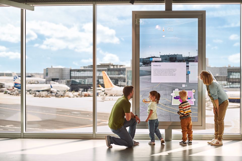 Frankfurt Airport: Fraport Visitor Center Entry Ticket - Visitor Center Highlights