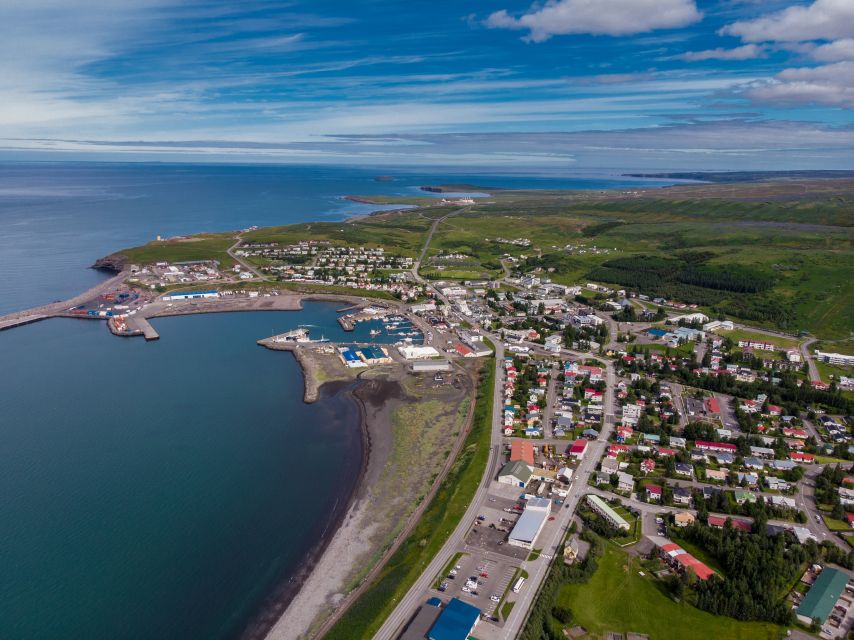 From Akureyri: Goðafoss and Húsavík Tour With Geosea Baths - Exploring the Town of Húsavík