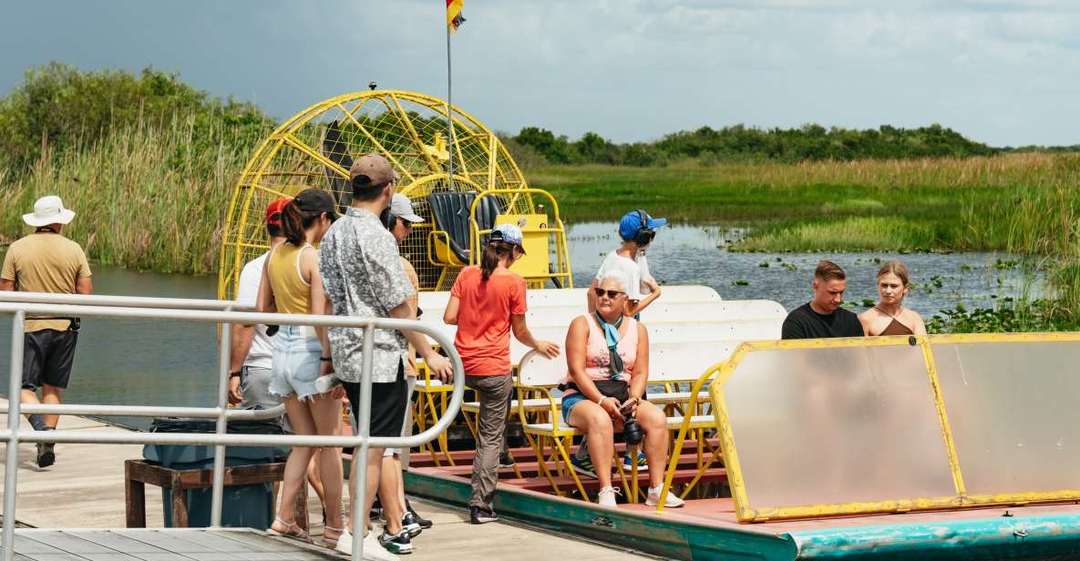 From Miami: Everglades Airboat Ride and Nature Walk - Important Information to Note