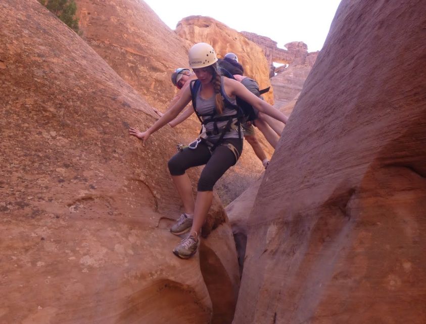 From Moab: Rock of Ages Moderate Rappelling Obstacle Course - Prehistoric Adventure