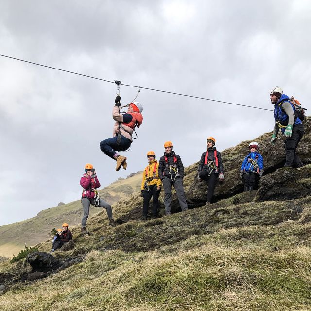 From Vík: Zipline and Hiking Adventure Tour - Included in the Tour