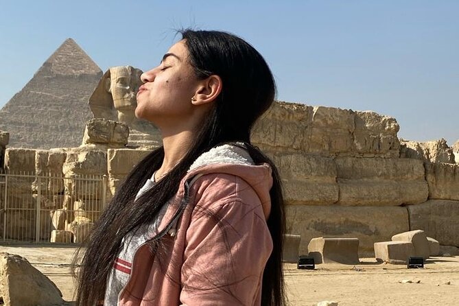 Full Day Private Tour Giza Pyramids Sakkara Memphis Dahshur - Exploring With a Guide