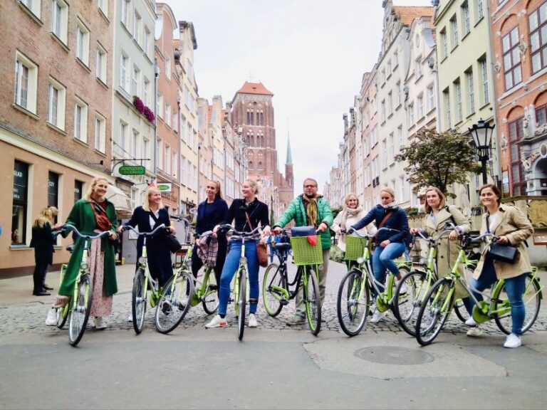 Gdansk: Guided Bike Tour Of Old Town And Shipyard Tour Overview