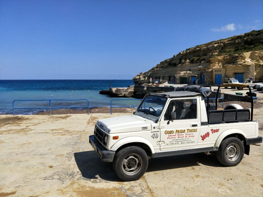 Gozo: Customizable Private Guided Jeep Tour With Lunch - Departure Locations and Transportation