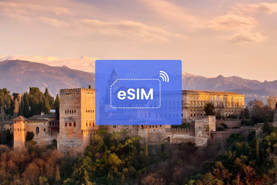 Granada: Spain/ Europe Esim Roaming Mobile Data Plan - Booking and Reservations