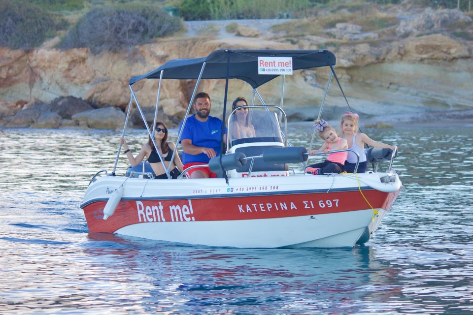 Hersonissos: Rent A Boat Without Licence - Customer Feedback and Ratings