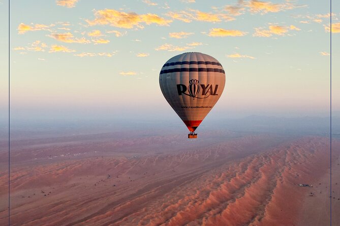 Hot Air Balloon Tour at Wahiba Sands - Physical Fitness Requirements