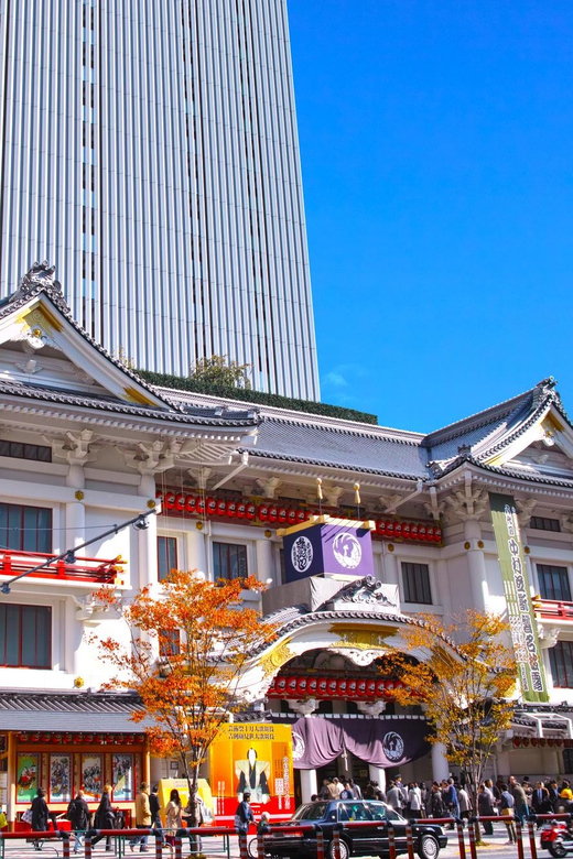 Japanese Traditional Performing Kabuki & Ginza Walking Tour - Cultural Insights