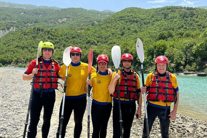 Kayaking in the Vjosa River, Albania Kayak Permet, Gjirokaster (ARG) - Meeting Point and Pickup