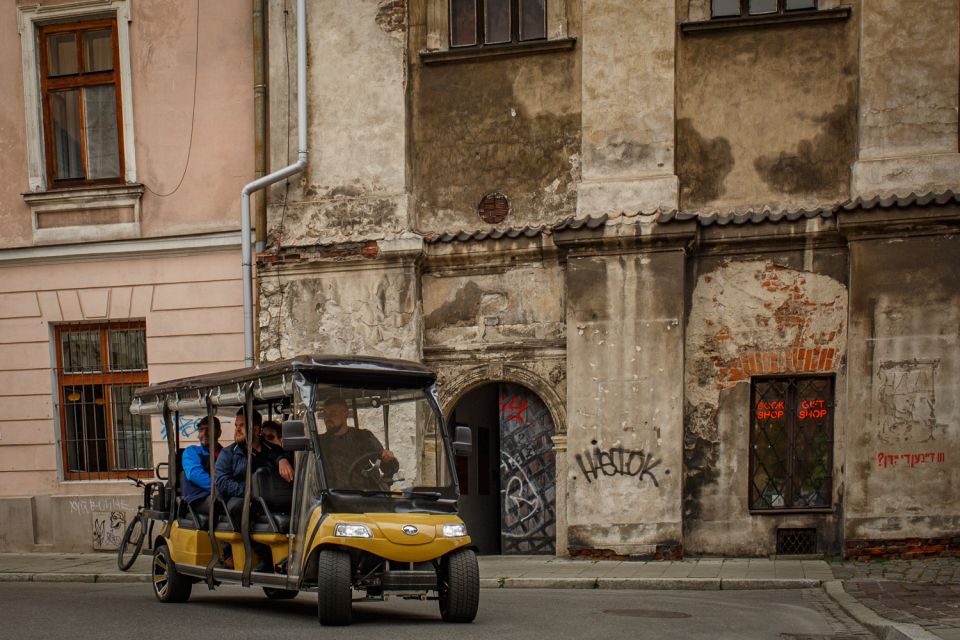 Krakow City Guided Tour by Electric Golf Cart - Language Options