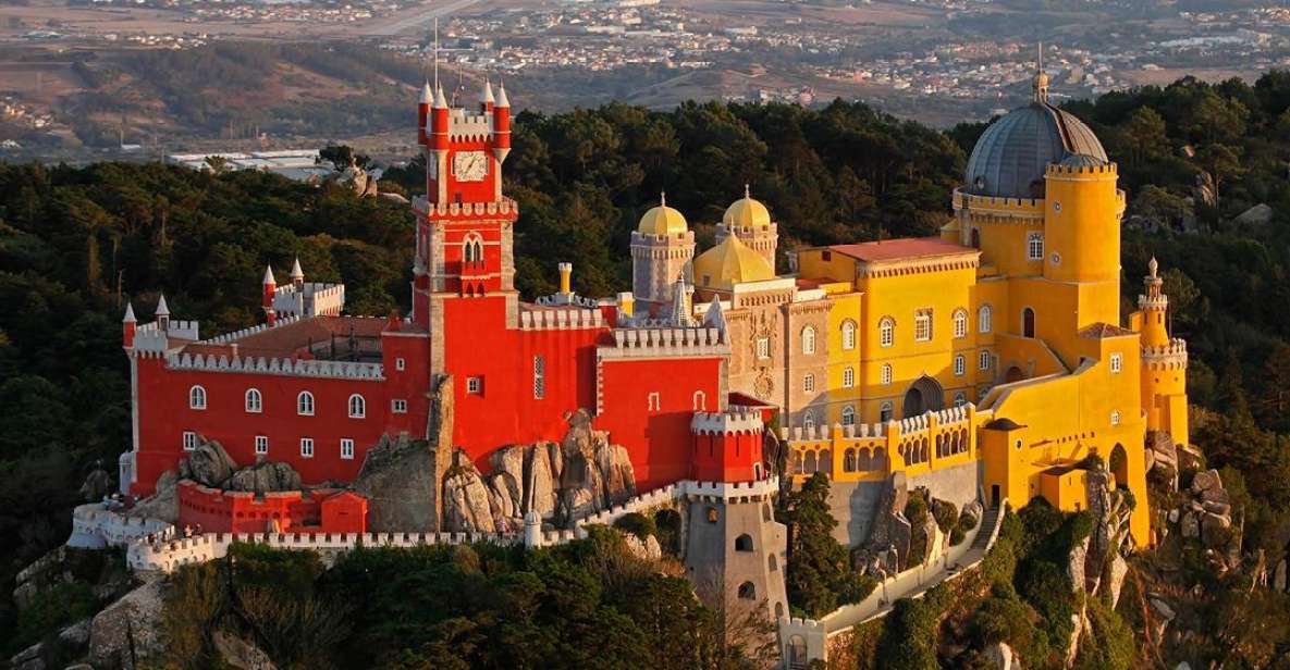 Lisbon: Helicopter Tour Over Sintra - Pena Palace Panorama