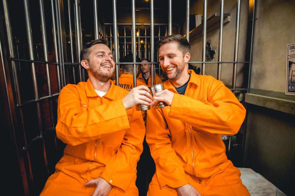 London: Alcotraz Immersive Prison Cocktail Experience Ticket - Dress in Orange Jumpsuits