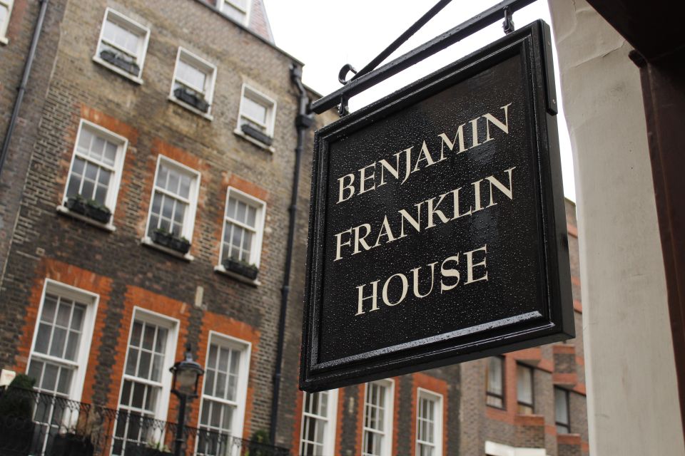 London: Architecture Tour of Benjamin Franklin House - The Craven Street Bones