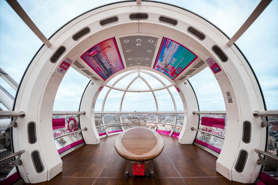 London Eye Private Capsule Experience for Couples or Groups - Group Experiences for Friends or Colleagues